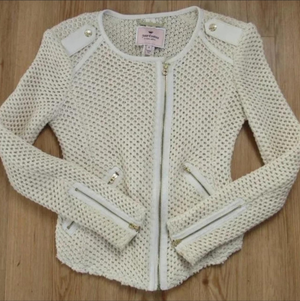 Chic Cream Jacket by Juicy Couture